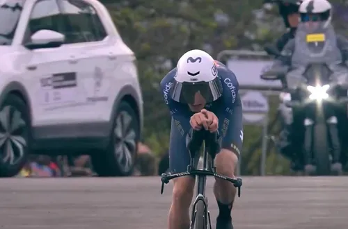 Iván Romeo hizo un gran trabajo para el equipo español en el relevo mixto del Mundial de Kigali