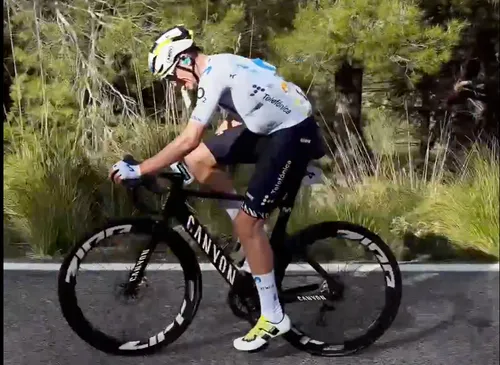 Pablo Castrillo, en acción en el Trofeo Serra de Tramuntana.