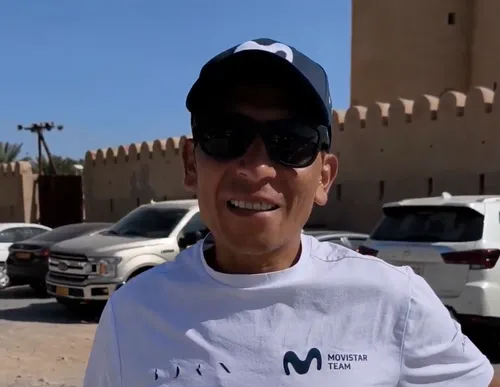 Quintana, en el Tour de Omán.