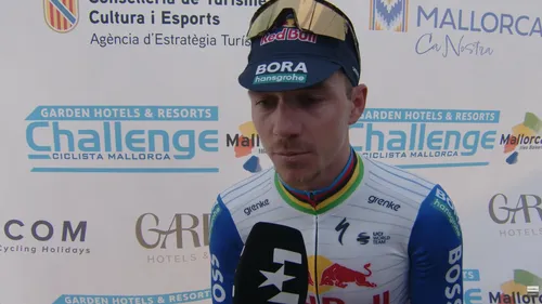 Remco Evenepoel, con problemas