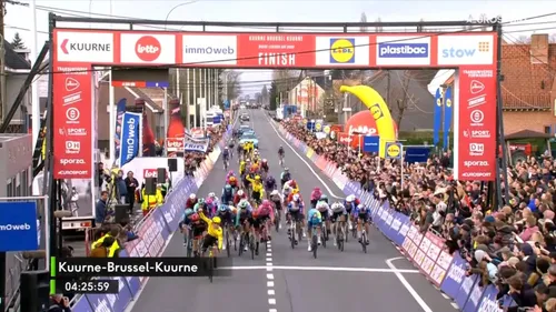 Matthew Brennan gana Kuurne - Bruxelles - Kuurne 2026