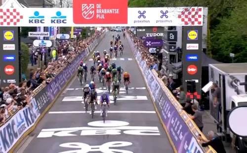 Anders Foldager ganó la Flecha Brabanzona 2026.