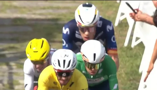 Iván Romeo, estrella de Movistar Team.