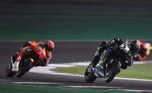 Maverick Vinales e Marc Marquez QatarGP