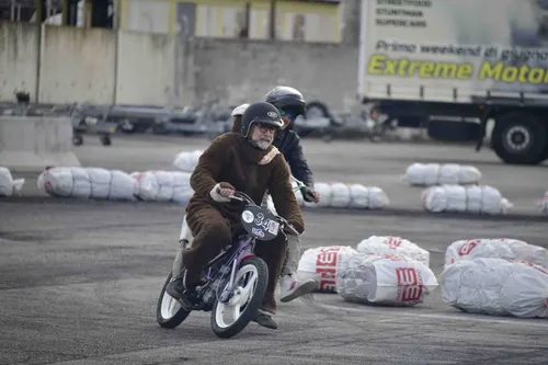 Akiyoshi in azione con la Honda FCC TSR