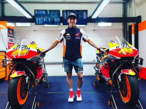 MotoGP, Pol Espargar&ograve; con la Honda RC213V