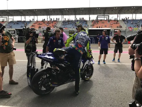 Valentino Rossi a Le Mans