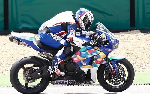 Il nostro Matteo Baiocco in azione