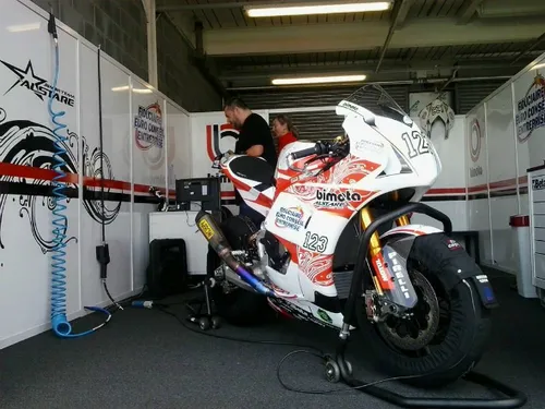 Taoufik Gattouchi in azione a Losail