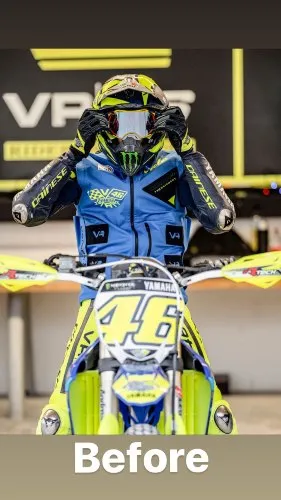 Valentino Rossi a Tavullia