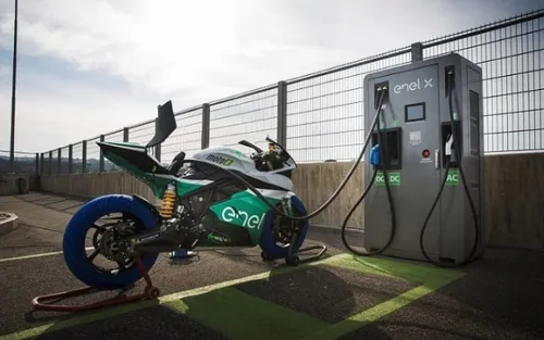 In azione nel Flat Track