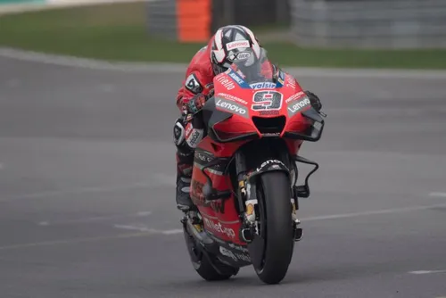 Danilo Petrucci nel Test MotoGP a Sepang