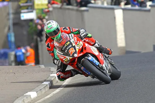 Danny de Boer con Bathams Honda ad Assen