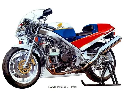 honda rc 30 histoire eclate technique hd