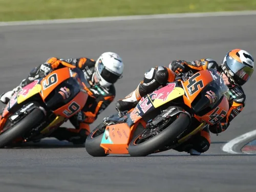 La super-volata di Portimao con protagonisti Garcia,  Carrasco, Coppola e Valle (Foto Kawasaki Europe)