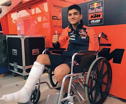 Marco Nekvasil (7) leader dell'IDM Superstock