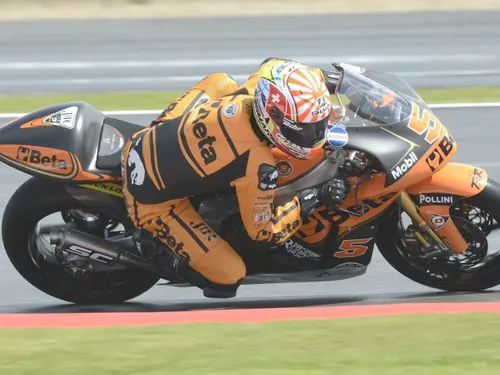 Luis Salom sul podio quest'anno in Qatar