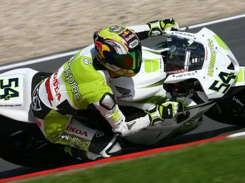 Florian Marino in azione ad Assen.