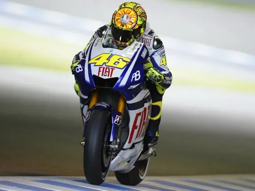 Valentino Rossi con la Honda VTR1000 a Suzuka 2001