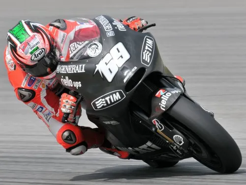 nicky hayden d2 sepang2 test 1
