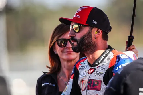 Alex De Angelis festeggia la quinta posizione