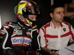 shane byrne box ducati sterilgarda