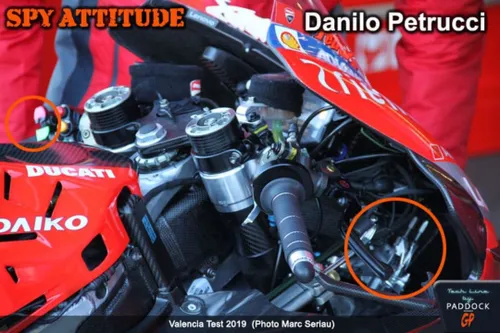 Test MotoGP Ducati spy