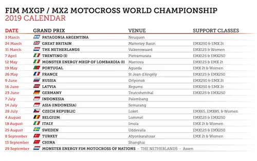 calendario mxgp