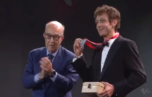 Valentino Rossi e Carmelo Ezpeleta