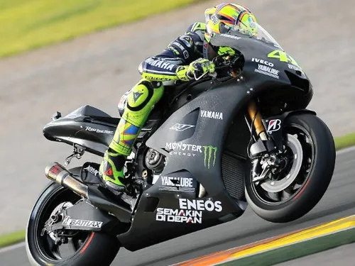 valentino rossi test m1 2014 valencia test 1