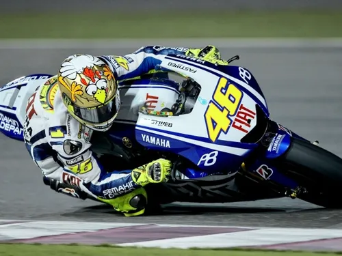 valentinorossi day1 testlosail