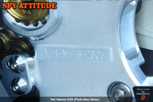 YZR-M1 badging remains
