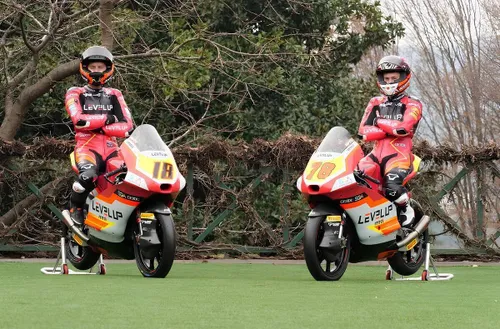 LevelUp MTA Moto3 2026 livery presentation