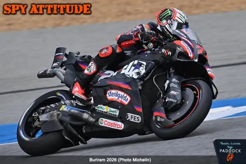 Close-up of aluminum heat shield protecting carbon near exhaust
