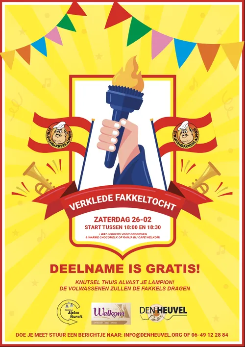 verklede fakkeltocht