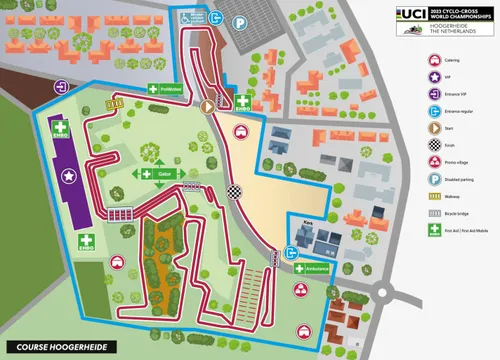 Course Hoogerheide 2023 World Championships