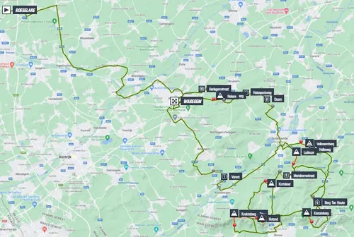 Map Dwars door Vlaanderen 2023