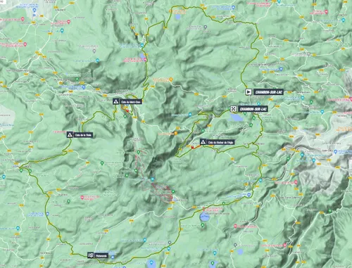 Map Criterium du Dauphiné 2023 stage 1