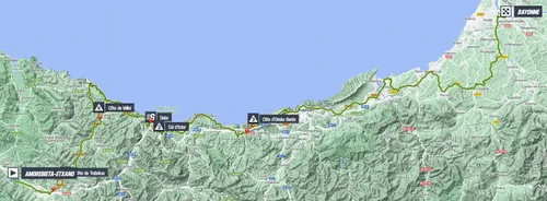 Map Tour de France 2023 stage 3