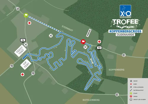 Map 2023 Koppenbergcross