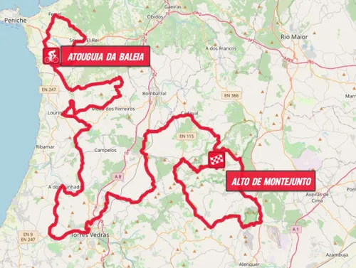 Mapa do Percurso da 3ª Etapa