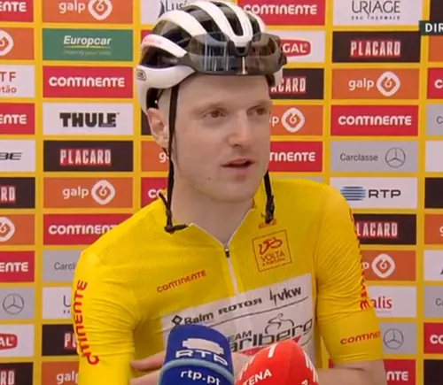 Colin Stüssi vai para a etapa da Torre de amarelo