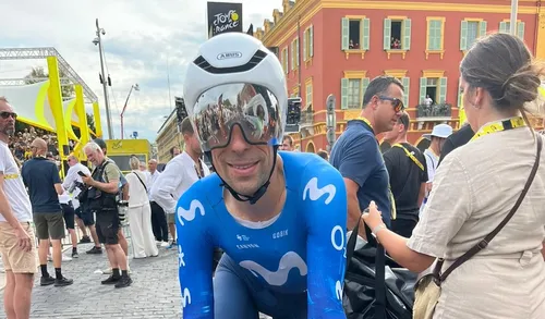 Nelson Oliveira completou hoje mais uma Volta a França