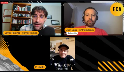 Interview with Claudio Chiappucci. CiclismoAlDia and El Contraanálisis