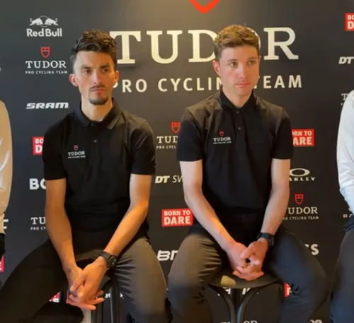 Julian Alaphilippe e Marc Hirschi