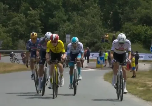 Vingegaard iniciou a movimentação que discutiria a etapa