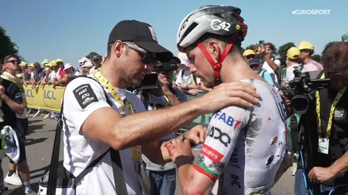 João Almeida chegou à meta bastante combalido