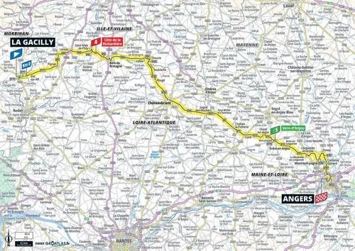 Tour de France Femmes stage 3 profile 2025