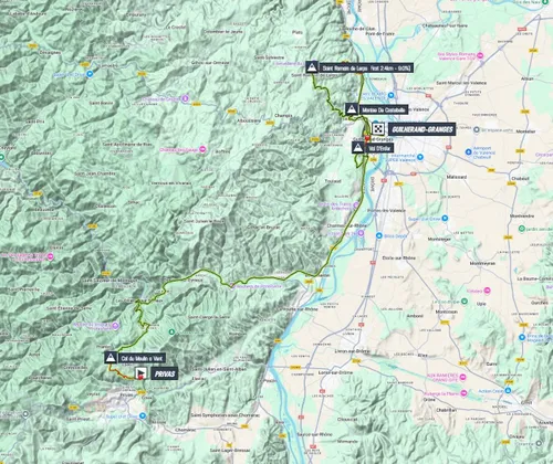 Map_EuropeanChampionshipsRoadRace2025
