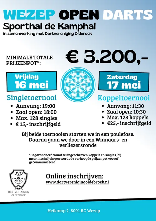 wezep open darts 2025